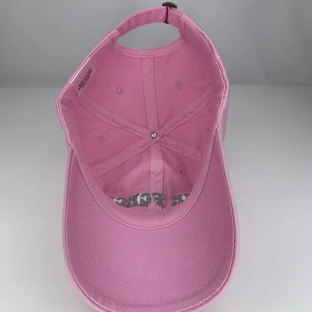 U.S. Air Force Hat Women's USAF Pink Embroidered Strapback Baseball Cap w/ Tag